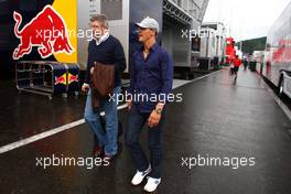 26.08.2010 Spa, Belgium,  Ross Brawn (GBR) Team Principal, Mercedes GP and Michael Schumacher (GER), Mercedes GP  - Formula 1 World Championship, Rd 13, Belgium Grand Prix, Thursday