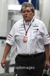 26.08.2010 Spa, Belgium,  Norbert Haug (GER), Mercedes, Motorsport chief  - Formula 1 World Championship, Rd 13, Belgium Grand Prix, Thursday