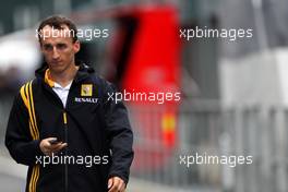 26.08.2010 Spa, Belgium,  Robert Kubica (POL), Renault F1 Team - Formula 1 World Championship, Rd 13, Belgium Grand Prix, Thursday