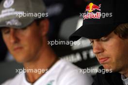 26.08.2010 Spa, Belgium,  Sebastian Vettel (GER), Red Bull Racing - Formula 1 World Championship, Rd 13, Belgium Grand Prix, Thursday Press Conference