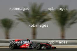 12.03.2010 Sakhir, Bahrain,  Jenson Button (GBR), McLaren Mercedes  - Formula 1 World Championship, Rd 1, Bahrain Grand Prix, Friday Practice