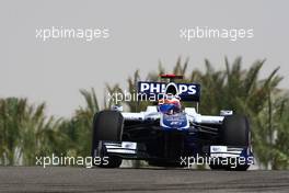 12.03.2010 Sakhir, Bahrain,  Rubens Barrichello (BRA), Williams F1 Team - Formula 1 World Championship, Rd 1, Bahrain Grand Prix, Friday Practice