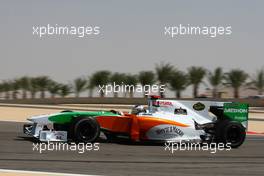 12.03.2010 Sakhir, Bahrain,  Adrian Sutil (GER), Force India F1 Team, VJM-02 - Formula 1 World Championship, Rd 1, Bahrain Grand Prix, Friday Practice