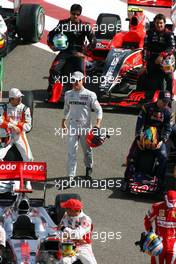 12.03.2010 Sakhir, Bahrain,  Michael Schumacher (GER), Mercedes GP  - Formula 1 World Championship, Rd 1, Bahrain Grand Prix, Friday Practice