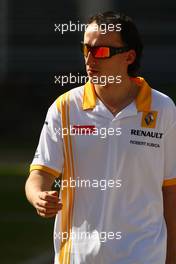 12.03.2010 Sakhir, Bahrain,  Robert Kubica (POL), Renault F1 Team - Formula 1 World Championship, Rd 1, Bahrain Grand Prix, Friday