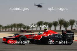 12.03.2010 Sakhir, Bahrain,  Lucas di Grassi (BRA), Virgin Racing - Formula 1 World Championship, Rd 1, Bahrain Grand Prix, Friday Practice