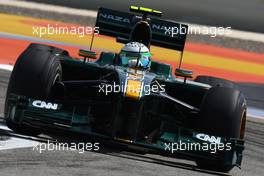 12.03.2010 Sakhir, Bahrain,  Heikki Kovalainen (FIN), Lotus F1 Team - Formula 1 World Championship, Rd 1, Bahrain Grand Prix, Friday Practice
