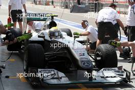 12.03.2010 Sakhir, Bahrain,  Nico Rosberg (GER), Mercedes GP Petronas, W01 - Formula 1 World Championship, Rd 1, Bahrain Grand Prix, Friday Practice