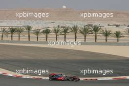 12.03.2010 Sakhir, Bahrain,  Jenson Button (GBR), McLaren Mercedes  - Formula 1 World Championship, Rd 1, Bahrain Grand Prix, Friday Practice