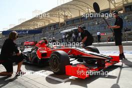 12.03.2010 Sakhir, Bahrain, Lucas di Grassi (BRA), Virgin Racing VR-01 - Formula 1 World Championship, Rd 1, Bahrain Grand Prix, Friday Practice