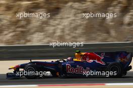 12.03.2010 Sakhir, Bahrain,  Mark Webber (AUS), Red Bull Racing - Formula 1 World Championship, Rd 1, Bahrain Grand Prix, Friday Practice