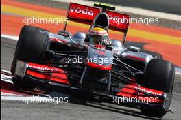 12.03.2010 Sakhir, Bahrain,  Lewis Hamilton (GBR), McLaren Mercedes - Formula 1 World Championship, Rd 1, Bahrain Grand Prix, Friday Practice