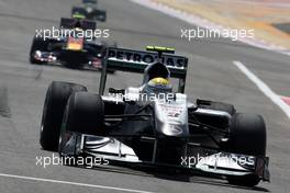 12.03.2010 Sakhir, Bahrain,  Nico Rosberg (GER), Mercedes GP Petronas, W01 - Formula 1 World Championship, Rd 1, Bahrain Grand Prix, Friday Practice