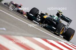 12.03.2010 Sakhir, Bahrain,  Heikki Kovalainen (FIN), Lotus F1 Team  - Formula 1 World Championship, Rd 1, Bahrain Grand Prix, Friday Practice
