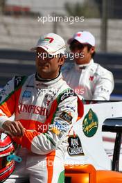 12.03.2010 Sakhir, Bahrain,  Vitantonio Liuzzi (ITA), Force India F1 Team - Formula 1 World Championship, Rd 1, Bahrain Grand Prix, Friday