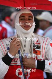 14.03.2010 Sakhir, Bahrain,  Lewis Hamilton (GBR), McLaren Mercedes - Formula 1 World Championship, Rd 1, Bahrain Grand Prix, Sunday Pre-Race Grid