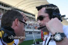 14.03.2010 Sakhir, Bahrain,  Eric Boullier, Team Principal, Renault F1 Team  - Formula 1 World Championship, Rd 1, Bahrain Grand Prix, Sunday Pre-Race Grid