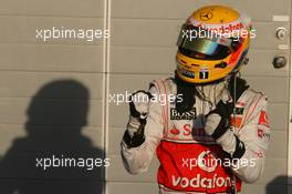 14.03.2010 Sakhir, Bahrain,  Lewis Hamilton (GBR), McLaren Mercedes - Formula 1 World Championship, Rd 1, Bahrain Grand Prix, Sunday Podium