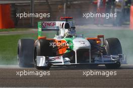 14.03.2010 Sakhir, Bahrain,  Adrian Sutil (GER), Force India F1 Team - Formula 1 World Championship, Rd 1, Bahrain Grand Prix, Sunday Race
