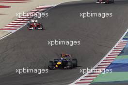 14.03.2010 Sakhir, Bahrain,  Sebastian Vettel (GER), Red Bull Racing - Formula 1 World Championship, Rd 1, Bahrain Grand Prix, Sunday Race