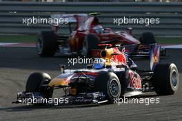 14.03.2010 Sakhir, Bahrain,  Sebastian Vettel (GER), Red Bull Racing  - Formula 1 World Championship, Rd 1, Bahrain Grand Prix, Sunday Race
