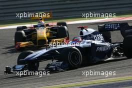 14.03.2010 Sakhir, Bahrain,  Rubens Barrichello (BRA), Williams F1 Team  - Formula 1 World Championship, Rd 1, Bahrain Grand Prix, Sunday Race