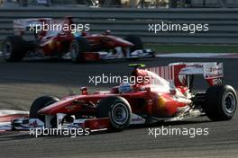 14.03.2010 Sakhir, Bahrain,  Fernando Alonso (ESP), Scuderia Ferrari and Felipe Massa (BRA), Scuderia Ferrari  - Formula 1 World Championship, Rd 1, Bahrain Grand Prix, Sunday Race