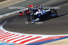 14.03.2010 Sakhir, Bahrain,  Rubens Barrichello (BRA), Williams F1 Team, FW32 - Formula 1 World Championship, Rd 1, Bahrain Grand Prix, Sunday Race