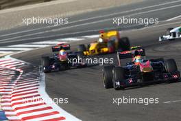 14.03.2010 Sakhir, Bahrain,  Jaime Alguersuari (ESP), Scuderia Toro Rosso, STR05 - Formula 1 World Championship, Rd 1, Bahrain Grand Prix, Sunday Race