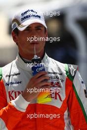 13.03.2010 Sakhir, Bahrain,  Adrian Sutil (GER), Force India F1 Team - Formula 1 World Championship, Rd 1, Bahrain Grand Prix, Saturday Practice