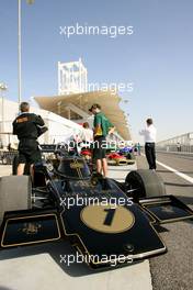 1972 Lotus 72D  - Formula 1 World Championship, Rd 1, Bahrain Grand Prix, Saturday