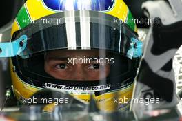13.03.2010 Sakhir, Bahrain,  Bruno Senna (BRA), HRT F1 Team  - Formula 1 World Championship, Rd 1, Bahrain Grand Prix, Saturday Practice