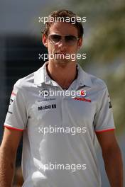 13.03.2010 Sakhir, Bahrain,  Jenson Button (GBR), McLaren Mercedes - Formula 1 World Championship, Rd 1, Bahrain Grand Prix, Saturday