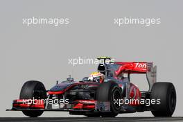 13.03.2010 Sakhir, Bahrain,  Lewis Hamilton (GBR), McLaren Mercedes, MP4-25 - Formula 1 World Championship, Rd 1, Bahrain Grand Prix, Saturday Qualifying