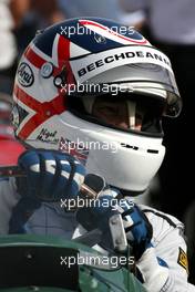 13.03.2010 Sakhir, Bahrain,  60th Anniversary of F1 World Championship, Nigel Mansell (GBR), 1992 F1 World Champion drives the 1950 Ferrari 125 GPC  - Formula 1 World Championship, Rd 1, Bahrain Grand Prix, Saturday