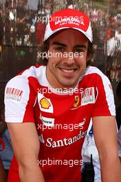 13.03.2010 Sakhir, Bahrain,  Fernando Alonso (ESP), Scuderia Ferrari - Formula 1 World Championship, Rd 1, Bahrain Grand Prix, Saturday