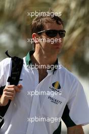 13.03.2010 Sakhir, Bahrain,  Jarno Trulli (ITA), Lotus F1 Team - Formula 1 World Championship, Rd 1, Bahrain Grand Prix, Saturday