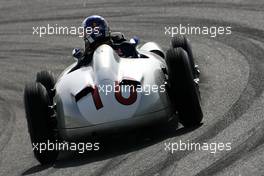 13.03.2010 Sakhir, Bahrain,  60th Anniversary of F1 World Championship, David Coulthard (GBR), Red Bull Racing, Consultant drives the 1954 Mercedes-Benz W196  - Formula 1 World Championship, Rd 1, Bahrain Grand Prix, Saturday