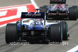 13.03.2010 Sakhir, Bahrain,  Rubens Barrichello (BRA), Williams F1 Team, FW32 - Formula 1 World Championship, Rd 1, Bahrain Grand Prix, Saturday Practice