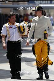 13.03.2010 Sakhir, Bahrain,  Robert Kubica (POL), Renault F1 Team - Formula 1 World Championship, Rd 1, Bahrain Grand Prix, Saturday Practice