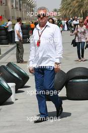 13.03.2010 Sakhir, Bahrain,  Willi Weber (GER), Driver Manager - Formula 1 World Championship, Rd 1, Bahrain Grand Prix, Saturday