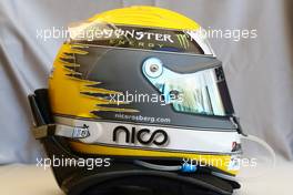 14.03.2010 Sakhir, Bahrain,  Nico Rosberg (GER), Mercedes GP Petronas helmet - Formula 1 World Championship, Rd 1, Bahrain Grand Prix, Sunday