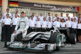 14.03.2010 Sakhir, Bahrain,  Nico Rosberg (GER), Mercedes GP Petronas - Formula 1 World Championship, Rd 1, Bahrain Grand Prix, Sunday