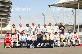 14.03.2010 Sakhir, Bahrain,  F1 World champions - Formula 1 World Championship, Rd 1, Bahrain Grand Prix, Sunday