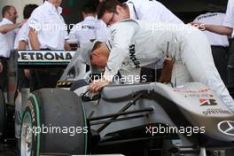 14.03.2010 Sakhir, Bahrain,  Michael Schumacher (GER), Mercedes GP Petronas, W01 - Formula 1 World Championship, Rd 1, Bahrain Grand Prix, Sunday