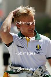 11.03.2010 Sakhir, Bahrain,  Heikki Kovalainen (FIN), Lotus F1 Team - Formula 1 World Championship, Rd 1, Bahrain Grand Prix, Thursday