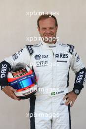 11.03.2010 Sakhir, Bahrain,  Rubens Barrichello (BRA), Williams F1 Team  - Formula 1 World Championship, Rd 1, Bahrain Grand Prix, Thursday
