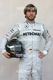 Nick Heidfeld (GER), Test Driver, Mercedes GP   - Formula 1 World Championship, Rd 1, Bahrain Grand Prix, Thursday