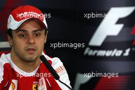 11.03.2010 Sakhir, Bahrain,  Felipe Massa (BRA), Scuderia Ferrari - Formula 1 World Championship, Rd 1, Bahrain Grand Prix, Thursday Press Conference