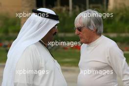 11.03.2010 Sakhir, Bahrain,  Bernie Ecclestone (GBR) - Formula 1 World Championship, Rd 1, Bahrain Grand Prix, Thursday